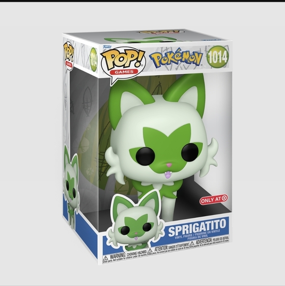 Funko Other - Jumbo Funko Pokémon Sprigatito Pop!